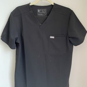 Men’s Black Figs Scrub Set